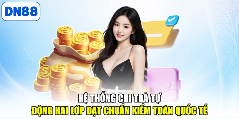 Hệ thống chi trả tự động hai lớp đạt chuẩn kiểm toán quốc tế