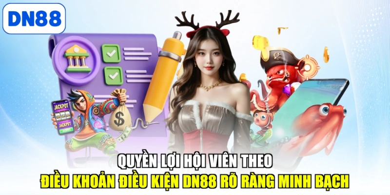 Quyền lợi hội viên theo điều khoản điều kiện DN88 rõ ràng minh bạch