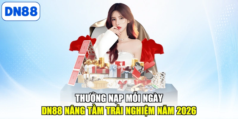 Thưởng nạp mỗi ngày DN88